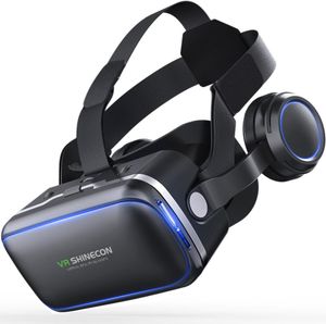 Casque VR Hjälm Virtual Reality Glasses 33D Goggles Glass med headset för iPhone Android Smartphone Smart Phone Stereo7762338