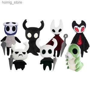 Plush Keychains New Hollow Knight Zote Plush Toy Game Hollow Knight Plush Figure Doll Stuffed Soft Gift Toys for Children Kids Boys Christmas Y240415