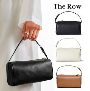 Designers Luxury Handbag the Row Lunch Bag Womens Mirror Quality Clutch Real Leather Mini Tote Mens Travel Wash Mynt Pures