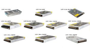 110V 240V DC12V 2A 3A 5A 8A 10A 15A 20A 30A Strömförsörjning Adapter Transformer Switch Converter Charger Driver för LED Strip Light8007458