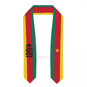 Szaliki Kameroon Country Flag Class z 2024 183 13 cm ukończenie szkoły ukradł szalik szaratkowy dla studentów zagranicznych