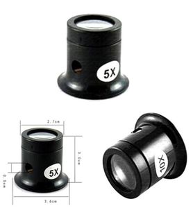 Наборы для ремонта инструментов для часов Magnifier Tool 10x5x Monocular Magnify Glass Loupe Lens Eye Len Kit2543668