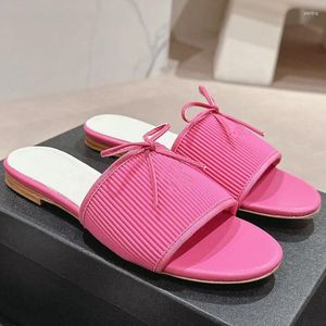 Sandals Womens Summer Spring Fashion Slide Mule Sandal Slipper Flat Shoes Low Block Heel Open Toe Slip On