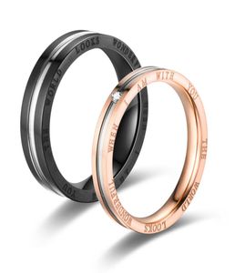 2021 Luxury Long Last smycken Hela kreativa säljer rosguld rostfria zirkonringar titanium stål par mens ringar8831655