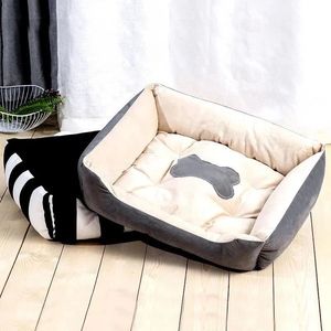 ناعمة Cat Puppy Dogs Sofa Bed Bed Bage Bage for Barge Small House Cushion Beds Pet Prote 240426