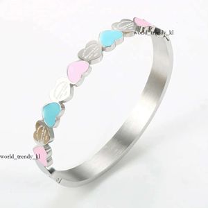 Designer Gold Plating Lucky Necklace Cuff Bangles Women Girls Wedding Party Charm Bangles Quality Jewelry Tiffanyjewelry 784