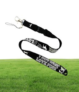 Tasarımcı Keychain Moda Aşk Anahtar Telefon Boyun Kayışı Anahtarları İçin Kray Pink Rainbow Landards Id Rozet Tutucu Hemşire Geniş15C6298369