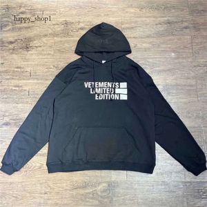 Men's Hoodies Sweatshirts High Quality VETEMENTS Hoodie Men Sign Fashion Hoodie Men 1 1 Letter Print Vetements Tee Women Sweatshirts VTM Pullovers Men Clothing 282