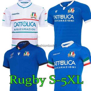 Italia 2021 2022 2018 2019 2020 Maglie di rugby in Italia T maglietta per le camicie della lega di rugby 19 20 magliette blu 21 22 FW24