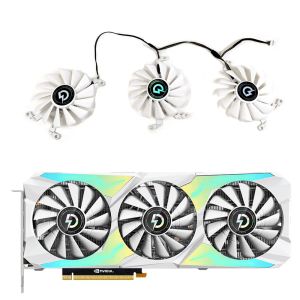 Pads Original brand new PELADN RTX3070 3080 graphics card cooling fan, suitable for RTX 3070 3070TI DC12V 0.35A game graphic