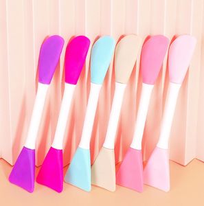 Silicone Facial Mask Brush Body Wipe Brush Foundation Gel Cream Mud Mixing Applicator Skin Care Massage Clean Cosmetic Tool3241689