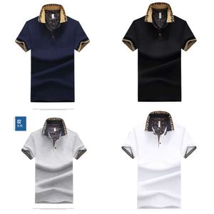 Hot Sales Design Male Summer Turn-down Collar Short Sleeves Cotton Shirt Men Top