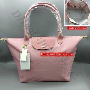 Einzelhandel Großhandel 95% Rabatt auf Brieftasche berühmte Marken Handtaschen Frauen wasserdichte Designer -Umhängetaschen Handtasche Nylon Strandtasche Klapptasche Bolsa Sac Feminina