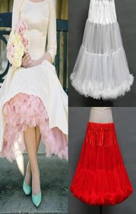 Ruffled Petticoats Colorful Custom gjorde alla färger underskirt 1950 -talets petticoat vintage tyllkjol för brudklänningar formella klänningar 2297903