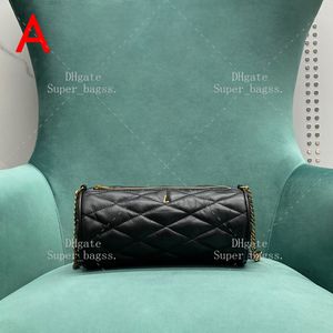 10A Mirror Quality Luxury Small Pipe Bag 24CM Chain Bag Designer Quilted Sheepskin Shoulder Bag Designer Women's Box YY048