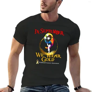 Männerpolos im September tragen wir goldene T-Shirt Anime Custom T-Shirts für Männer