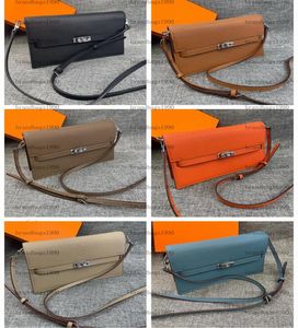 Togo plånbok på kedjedesigner handväska med läder rem serienummer full set box förpackning kvinna plånböcker hela cowskin -kort holde3877622