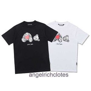 High-End-Designer-Kleidung für PAA-Winkel Chao Red Love Dekapitated Bear Teddybär Print Kurzarm T-Shirt für Männer und Frauen mit 1: 1 Original-Labels