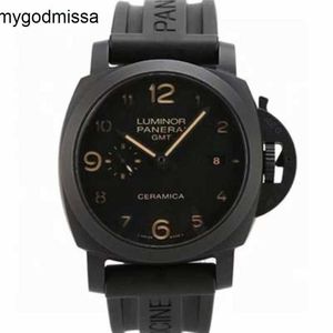 Panerai Luminors Watch vs Fabrika Otomatik Yeni Bir Fiyat 86200 Yuan Seramik Tamamen Mekanik Erkek İsviçre 44mm