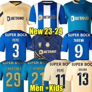 Pepe 22 23 24 FC Portos Maglie da calcio Dragon Fan Player Versione 2023 2024 Campeoes Sergio Oliveira Taremi Luis Diaz Matheus Portiere Shirt Football Kit