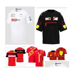 Odzież motocyklowa F1 Forma One T-shirt Letni zespół z tym samym niestandardowym dostawą samochodu motocykl Akcesoria OTRGK