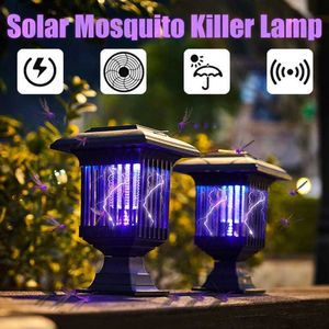 Lampade killer di zanzare Oudoor Solar Lampada portatile non radiazione Mosquito Eliminator Mosquito Silent Eliminator YQ240417