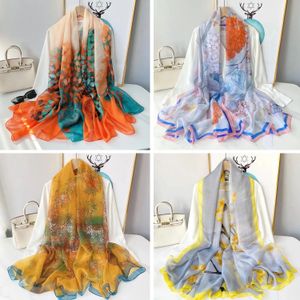 Lenço de seda luxuoso hijab feminino macio quente pashmina pescoço praia estóis 2024 lenços de cabeça echarpe xale grande echarpe bandana 240323