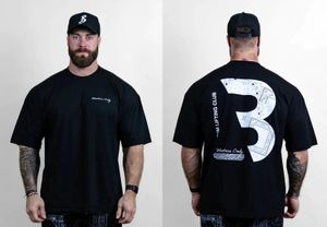 Chris Bumstead T Shirts Pre Workout Sport Gym Män kläder 100% bomull Högkvalitativ amerikansk storlek Torta rå CBUM Överdimensionerade tshirts 240412