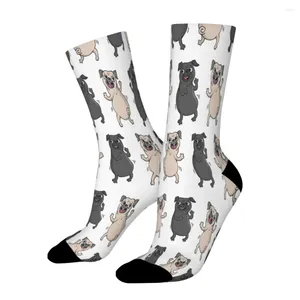 I calzini da uomo sono eleganti e adorabili cagnolini delicati silenziosi essere intelligenti maschi dritti da uomo dritti donne calze autunnali poliestere