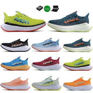 Hokka Bondi 8 Clifton 9 One Shoes para homens Mulheres Hokkas Black Branco Canção de verão Tubarão cinza Goblin Costa dourada fumaça flora