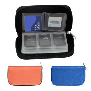 Fälle 22 Slots Speicherkarte Traging Fall Storage Beutelhalter Brieftaschenbox für CF/SD/Micro SD/SDHC/MS/DS Protector Pouch Game Accessoires