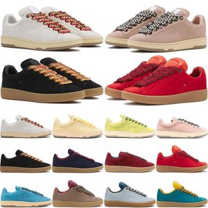 Designer tênis Lite para homens Sapatos de vestido Sapatos de luxo Paris Sneaker lanvinsity branco preto vermelho verde extraordinário treinadores de homens tamanho 36-45