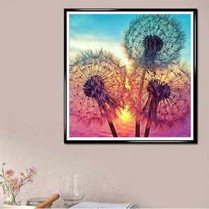 Flower-57.99Cartoon Digital Oil Painting Moon Night Scene Filling Suitable For Adults