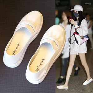 Casual Shoes 2024 Little White Women's Spring And Autumn Seasons Leisure One Step Stepping Pregnant Flat Sole Single