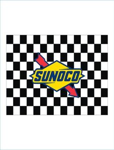 Custom Digital Print 3x5ft flags Race Racing Mahwah SUNOCO Cup Series Event Checkered Flag Banner for Game and Decoration9598653