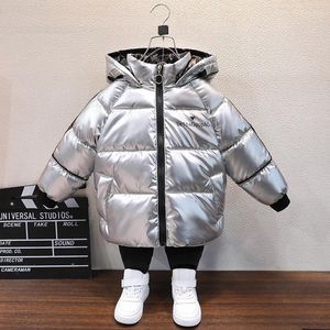 Down Coat Boy Autumn Winter Jacket For Girls Clothes Waterproof Child Clothing Snow Wear Kids Ytterkläder Parka Cotton Padded