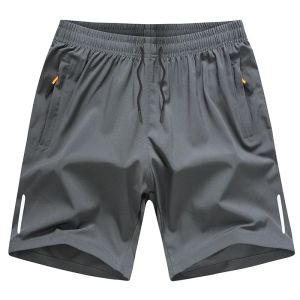 Shorts Uomini che corrono pantaloncini rapidi seta a seta di ghiaccio estate Shorts Shorts casual Sports fitness traspirante pantaloncini da jogging pantaloncini