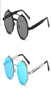 Gli occhiali da sole aggiornano lanciare UV400 protezione moda comodo telaio di occhiali rotondi uomini donne estate necessarie occhiali 9212536