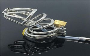 selling male chastity cage device penis lock cock cage urethral sound bdsm toys for male 0033415886