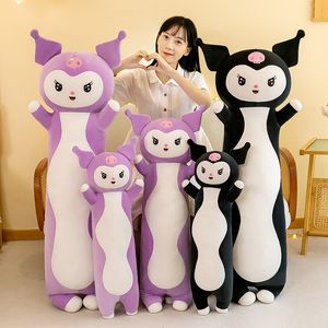 Wholesale of cute new products, long Kuromi pillows, plush toys, Russian hot selling new products, pillows, cloth dolls, cat gifts