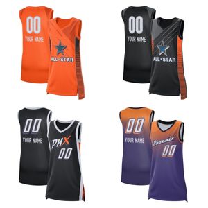 2024 Women Basketball Phoenixes Mercury Jersey Kahleah Copper Mikiah Herbert Harrigan Mya Hollingshed Brittney Griner Diana Taurasi Sophie Cunningham