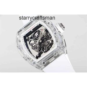 Men Watch Automatic Man watch Wristwatch rm055 SUPERCLONE Superclone Swiss Mechanics White Ceramic Y62N