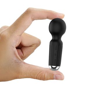 Güçlü Motorlar Vibratörler Mini Av Wand 20 Mod Çubuklar Küçük Taşınabilir G-Spot Klitoral Stimülatör Kadın Mastürbatörü Yetişkin Seksi Oyuncaklar