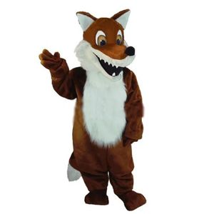 2024 Vendas quentes Halloween Fox Mascot fantasia Tamanho da festa de aniversário da festa ao ar livre fantasia fantasia fantasia fantasia