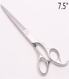 C1006 75inch Japan 440C Customized Logo Silver Professional Human Hair Scissors Barberquots Hairdressing Shears Cutting or Thin3108608