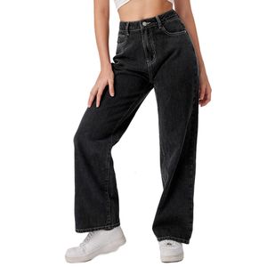 2024 Kadın Kot pantolonları kadınlar için düz bacak kot pantolon