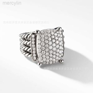 Designer David Yumans Yurma Jewelry Bracelet Xx 925 Sterling Silver Group Set Zircon Ring for Junior Girls