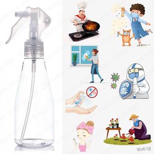 Pulverizadores 200ml recarregável gatilho manual Spray garrafa de plástico limpeza de água Perfume Atomizador de garrafa vazia Ferramentas de jardinagem de cozinha