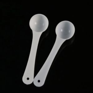 Professional Plastic 1 Gram Scoops Spoons For Food Milk Washing Powder Medcine White Measuring Spoon LL