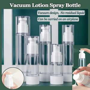 Pompa sottovuoto senza aria Bottiglie ricaricabili a lozione vuota crema spray bottiglia da viaggio da viaggio per bottiglia da bagno contenitore cosmetico